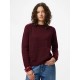 блуза,дамски,пуловери,дамски,плетени,дрехи,pieces,juliana,sweater,red,(tawny,port)