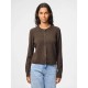жилетка,дамски,пуловери,дамски,плетени,дрехи,pieces,malou,cardigan,brown,(hot,fudge,melange)