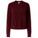 жилетка,мъжки,пуловери,дамски,пуловери,pieces,malou,cardigan,red,(winetasting,melange)