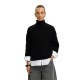 блуза,мъжки,пуловери,дамски,пуловери,selected,cille,cashmere,high,neck,sweater,black,(black)