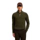 блуза,мъжки,пуловери,дамски,пуловери,selected,dane,half,zip,sweater,green,(forest,night,kalamata,twist)