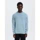 блуза,мъжки,пуловери,selected,dane,sweater,blue,(dusty,blue)