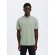 мъжки,блузи,с,яка,selected,fave,button,short,sleeve,polo,green,(aqua,gray)
