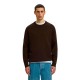 блуза,мъжки,пуловери,дамски,пуловери,selected,teller,relaxed,fit,sweater,brown,(delicioso)