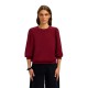 дамски,блузи,selected,tenny,3,4,sleeve,blouse,red,(tawny,port)