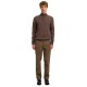блуза,мъжки,пуловери,дамски,пуловери,selected,tray,half,zip,sweater,brown,(delicioso)