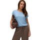 тениска,мъжки,тениски,дамски,тениски,vero,moda,ava,plain,short,sleeve,t,shirt,blue,(clear,sky)