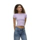тениска,мъжки,тениски,дамски,тениски,vero,moda,chloe,short,sleeve,t,shirt,purple,(orchid,bloom)