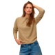 блуза,мъжки,пуловери,дамски,пуловери,vero,moda,doffy,sweater,brown,(butternut,melange)