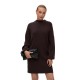 рокля,дамски,поли,и,рокли,vero,moda,nancy,long,sleeve,short,dress,brown,(chocolate,torte)