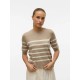 тениска,мъжки,тениски,дамски,тениски,vero,moda,saba,plain,knit,short,sleeve,t,shirt,beige,(silver,minkbirch)