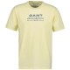 тениска,мъжки,тениски,дамски,тениски,gant,spray,graphic,short,sleeve,t,shirt,yellow,(vanilla,yellow)