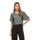 тениска,мъжки,тениски,дамски,тениски,vila,belli,o,neck,top,short,sleeve,t,shirt,grey,(balsam,green)