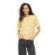 блуза,мъжки,пуловери,дамски,пуловери,vila,dalo,o,neck,knit,short,sleeve,sweater,yellow,(pastel,yellow)