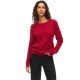 блуза,дамски,пуловери,дамски,плетени,дрехи,vila,dalo,o,neck,knit,sweater,pink,(jester,red)