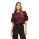тениска,мъжки,тениски,дамски,тениски,vila,ellette,2,4,satin,puff,top,short,sleeve,t,shirt,purple,(port,royale)