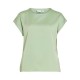 тениска,мъжки,тениски,дамски,тениски,vila,ellette,satin,top,short,sleeve,t,shirt,green,(smoke,green)