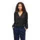 дамски,блузи,vila,ellette,smock,satin,top,long,sleeve,blouse,black,(black)