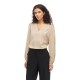 дамски,блузи,vila,ellette,smock,satin,top,long,sleeve,blouse,beige,(cement)