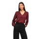 дамски,блузи,vila,ellette,smock,satin,top,long,sleeve,blouse,red,(port,royale)