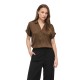 дамски,блузи,vila,enna,ravenna,top,short,sleeve,blouse,brown,(coffee,bean)