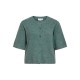жилетка,мъжки,пуловери,дамски,пуловери,vila,liga,o,neck,knit,cardigan,green,(balsam,green,melange)