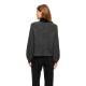 блуза,мъжки,пуловери,дамски,пуловери,vila,lory,knit,high,neck,sweater,black,(black,beauty,eggnog,melange)