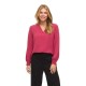 дамски,блузи,vila,lovie,v,neck,smock,top,long,sleeve,blouse,pink,(anemone)