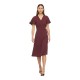 рокля,дамски,поли,и,рокли,vila,lovie,wrap,short,sleeve,midi,dress,red,(port,royale)
