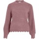 блуза,мъжки,пуловери,дамски,пуловери,vila,nikolina,o,neck,knit,sweater,purple,(nostalgia,rose,melange)