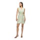 рокля,дамски,поли,и,рокли,vila,prisila,sleeveless,short,dress,green,(smoke,green)