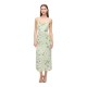 рокля,дамски,поли,и,рокли,vila,ravenna,sleeveless,midi,dress,green,(bok,choy,egret,flowers)