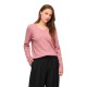 блуза,мъжки,пуловери,дамски,пуловери,vila,ril,knit,v,neck,sweater,pink,(nostalgia,rose,light,melange)