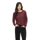 блуза,мъжки,пуловери,дамски,пуловери,vila,ril,o,neck,knit,sweater,red,(port,royale,dark,melange)
