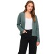 жилетка,мъжки,пуловери,дамски,пуловери,vila,ril,short,knit,cardigan,green,(balsam,green,dark,melange)