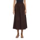 пола,дамски,поли,и,рокли,vila,sophie,ankle,high,waist,midi,skirt,brown,(coffee,bean)