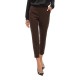 панталони,дамски,панталони,vila,varone,slim,high,waist,pants,brown,(coffee,bean)