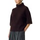 блуза,мъжки,пуловери,дамски,пуловери,yas,emila,2,4,wool,knit,sweater,brown,(coffee,bean)