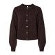 жилетка,мъжки,пуловери,дамски,пуловери,yas,johi,wool,blend,cardigan,brown,(coffee,bean)