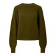 блуза,мъжки,пуловери,дамски,пуловери,yas,johi,wool,blend,sweater,green,(fir,green)