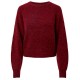 блуза,мъжки,пуловери,дамски,пуловери,yas,johi,wool,blend,sweater,red,(port,royale)