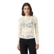 дамски,блузи,yas,lacey,lace,top,long,sleeve,blouse,beige,(pristine)