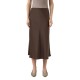 пола,дамски,поли,и,рокли,yas,pella,high,waist,midi,skirt,brown,(chocolate,brown)
