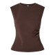 дамски,блузи,yas,pina,top,sleeveless,blouse,brown,(chocolate,brown)