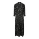 рокля,дамски,поли,и,рокли,yas,savanna,long,shirt,3,4,sleeve,long,dress,black,(black,petia)
