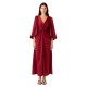 рокля,дамски,поли,и,рокли,yas,thea,3,4,sleeve,long,dress,red,(tibetan,red)