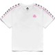 тениска,мъжки,тениски,дамски,тениски,kappa,222,banda,adi,t,shirt,white,(white,pink,prism)