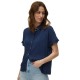 риза,с,къс,ръкав,дамски,ризи,мъжки,ризи,vero,moda,alice,short,sleeve,shirt,blue,(navy,blazer)
