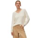 блуза,мъжки,пуловери,дамски,пуловери,vero,moda,charity,v,neck,sweater,beige,(birch)