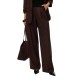 панталони,дамски,панталони,vero,moda,hailey,wide,pleat,high,waist,pants,brown,(coffee,bean)